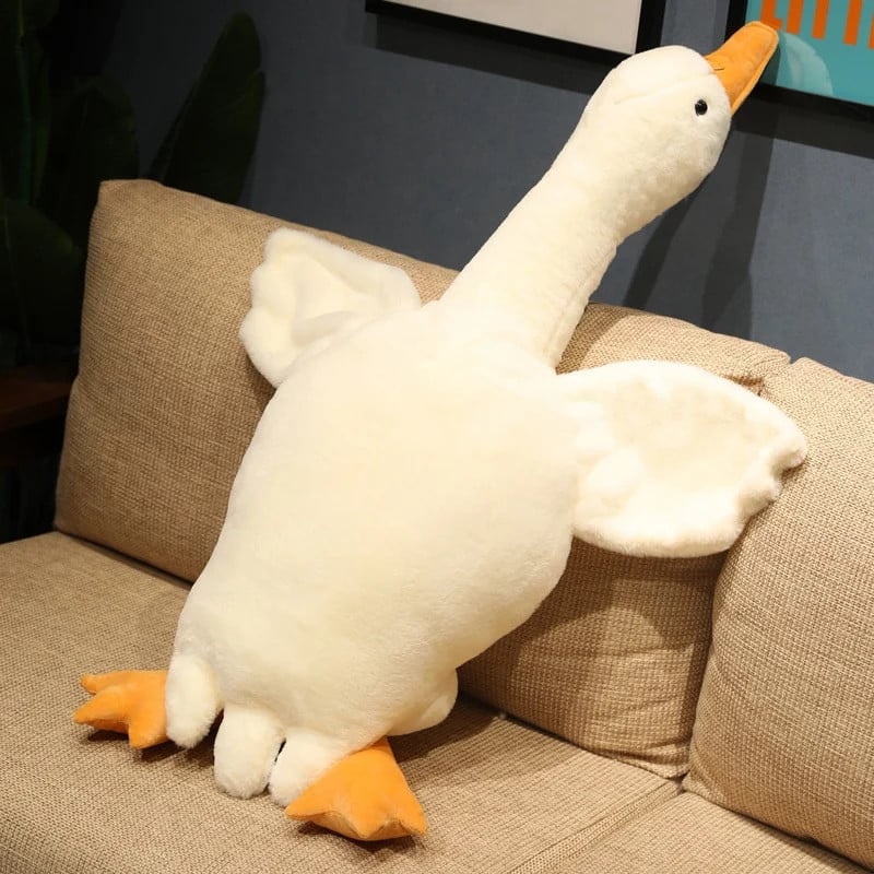 Giant Silly Goose Pillow + Plushie